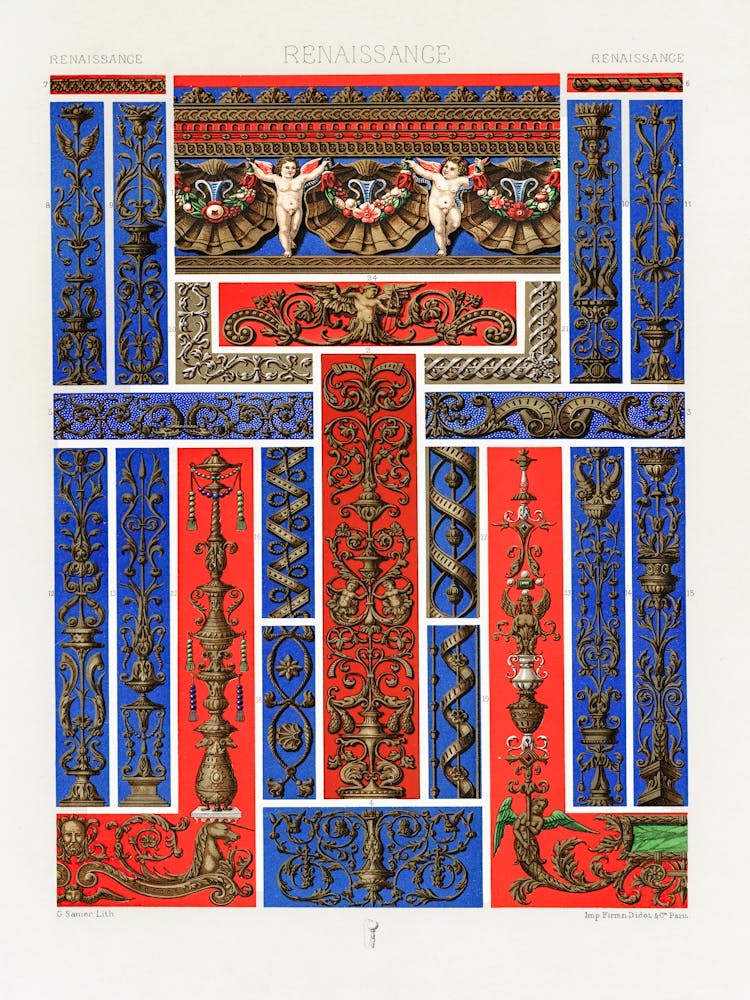 Renaissance Pattern, Albert Racine (15)