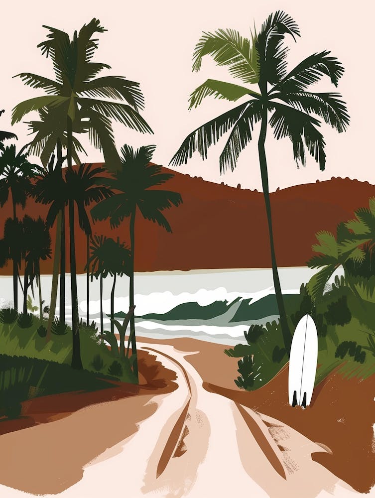 Road To The Beach