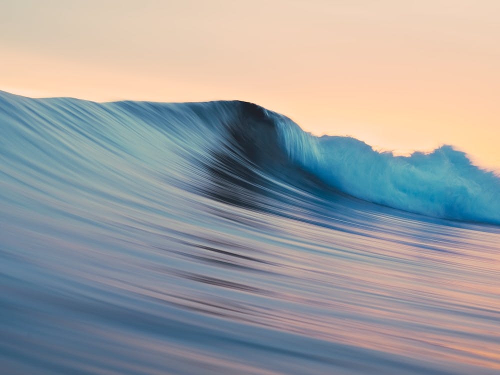 Sunset Ocean Wave