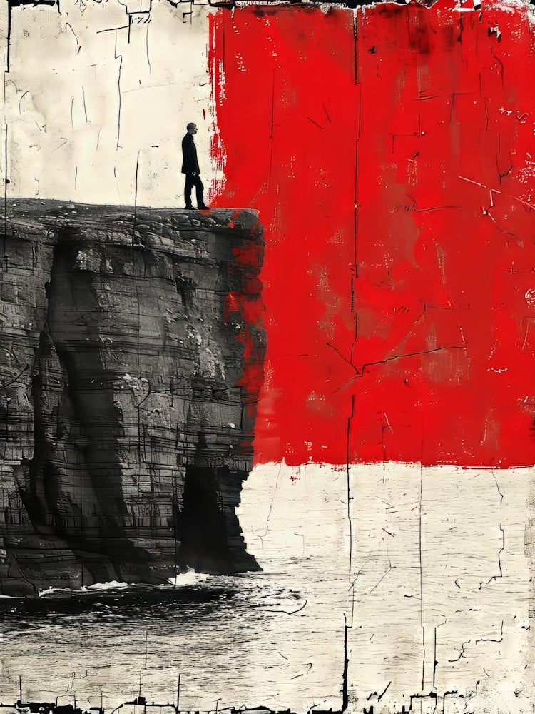 Red Flag Canvas Print