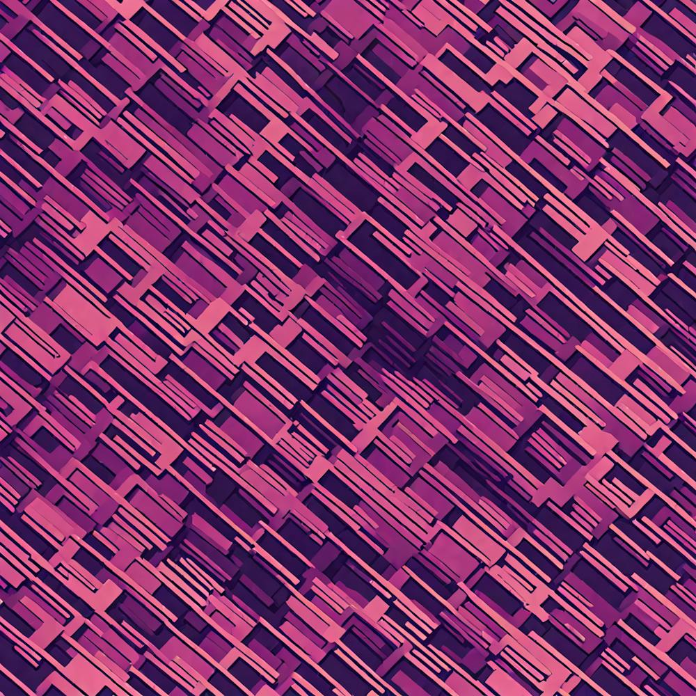 A Pattern Featuring Abstract Geometric Shapes With Edges Rustic Purple And Pink Flat Art, 110