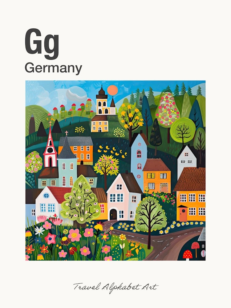 Kids Travel Alphabet  Germany 4