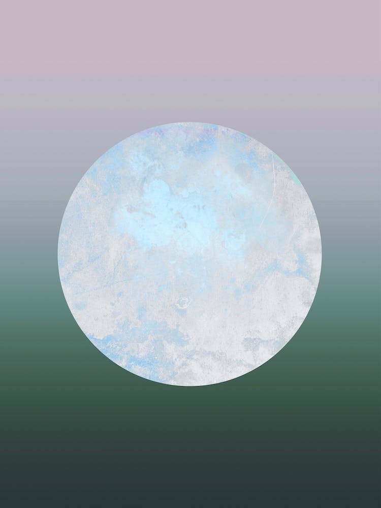 Metallic Moon Gradient