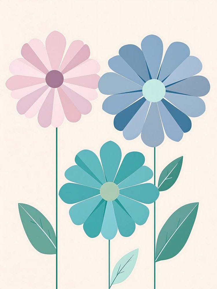 Elegant Spring Blooms in Soft Pastels