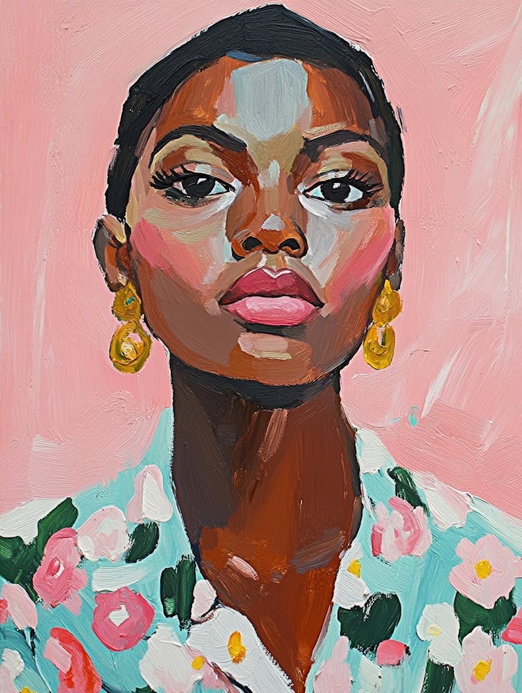 Portrait Of A Black Woman 23
