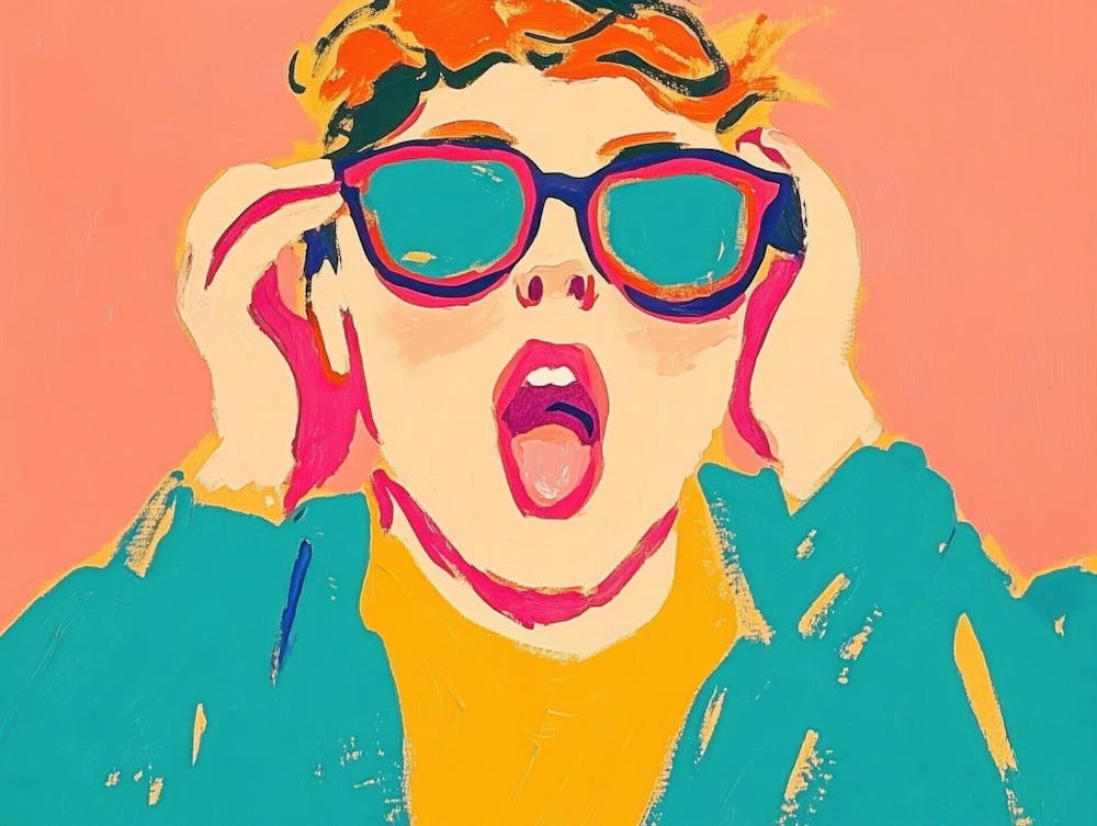 Woman With Sunglasses 4