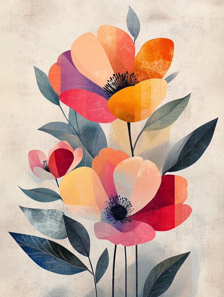 Poppies Canvas Print 38