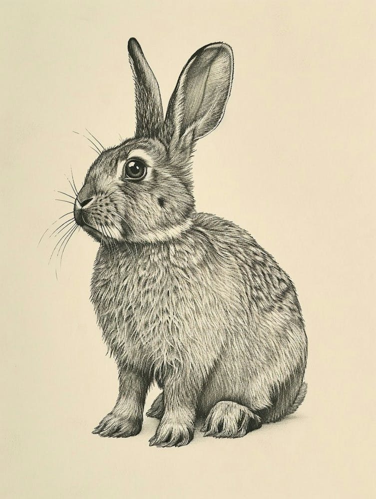English Lop Drawing 1