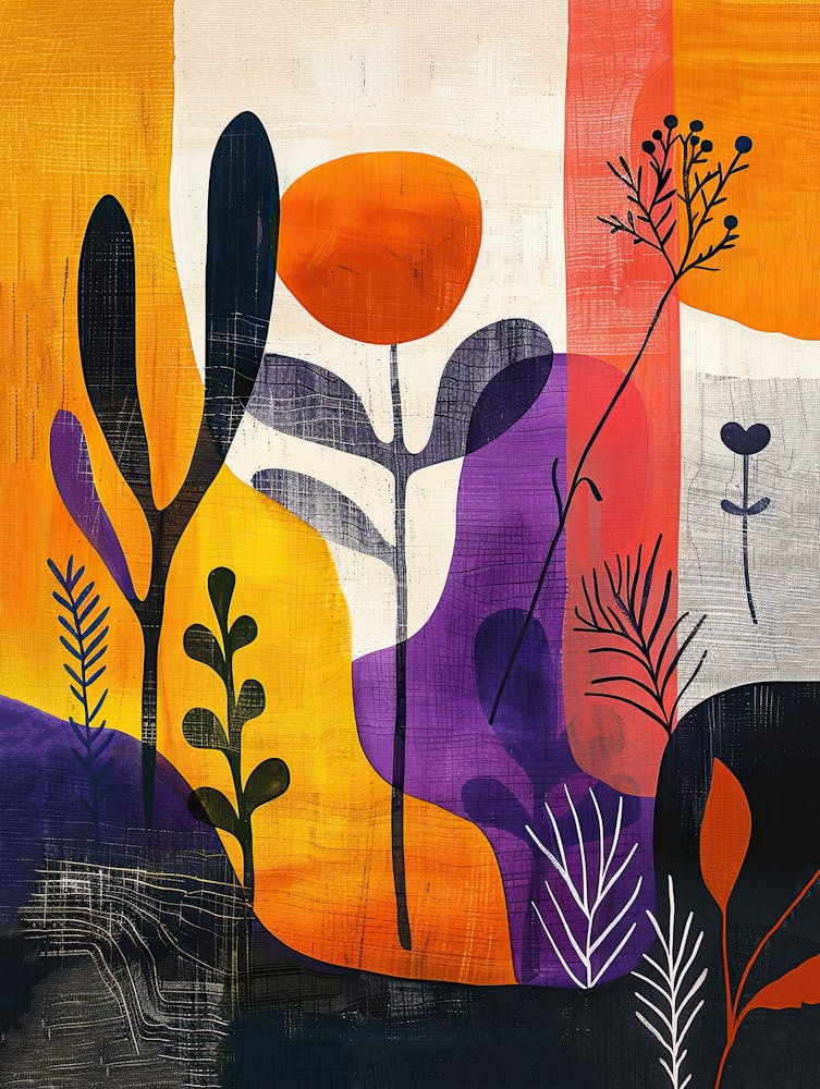 Le Poids De La Couleur Style Matisse