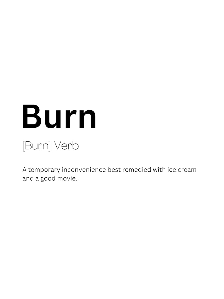 Burn Definition Bedeutung