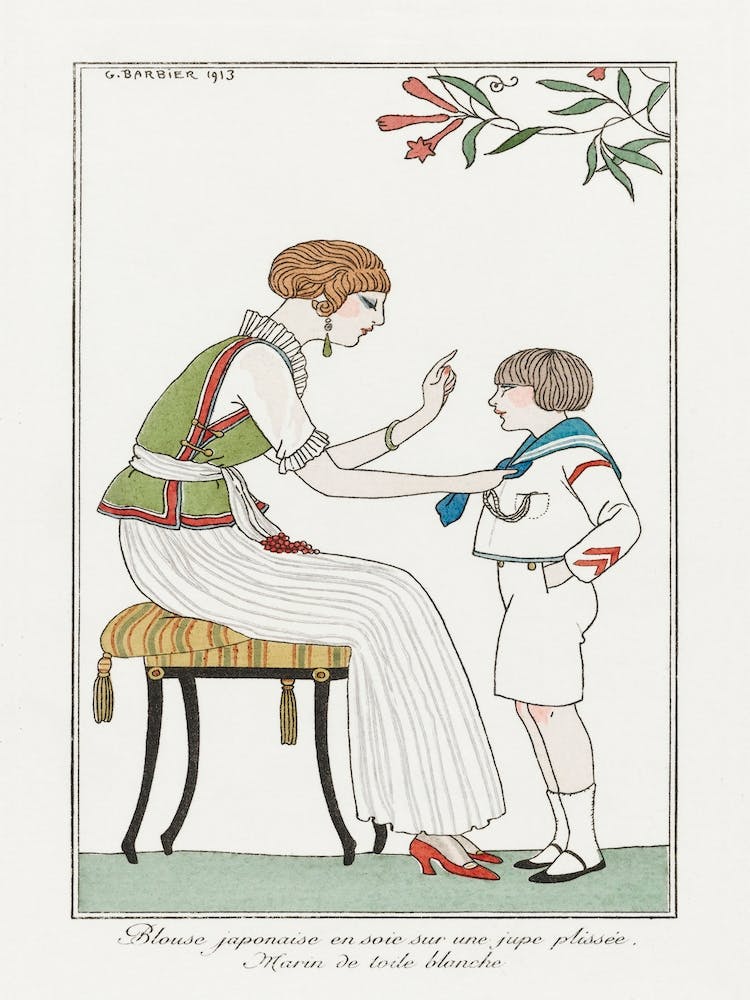 Costumes Parisiens (1913), 2, George Barbier