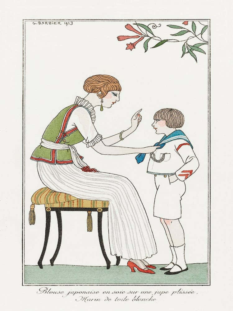 Costumes Parisiens (1913), 2, George Barbier