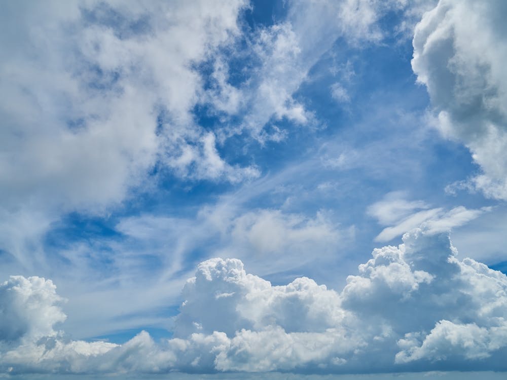 Blue Sky With Clouds