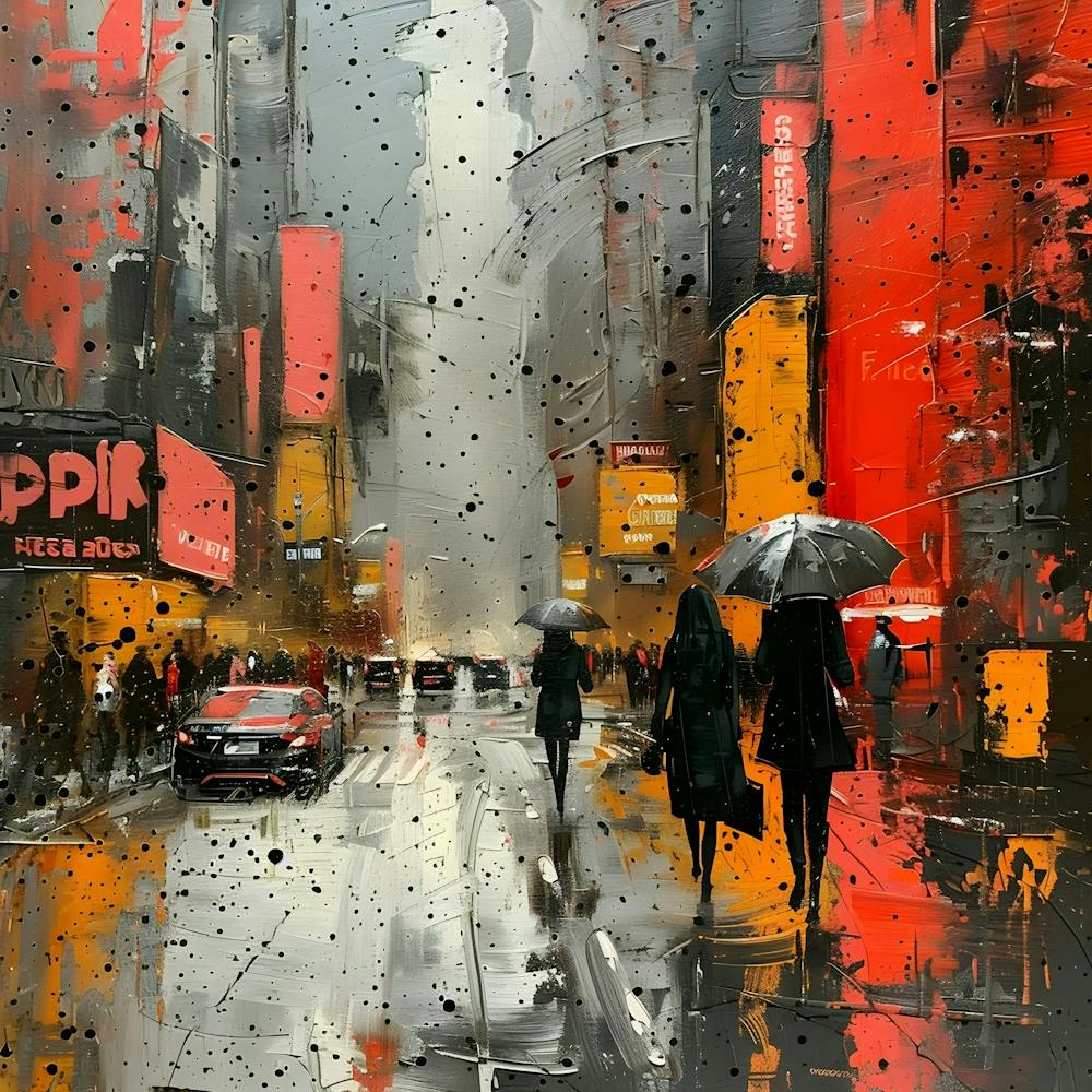 Times Square, Abstract Expressionism, Minimalism, and Neo-Dada