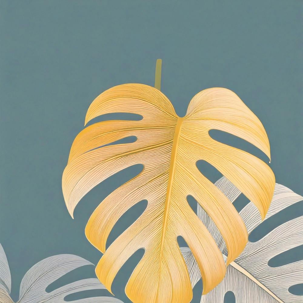 Feuille de Monstera