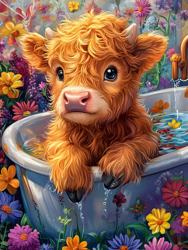 Cow In A Tub 10