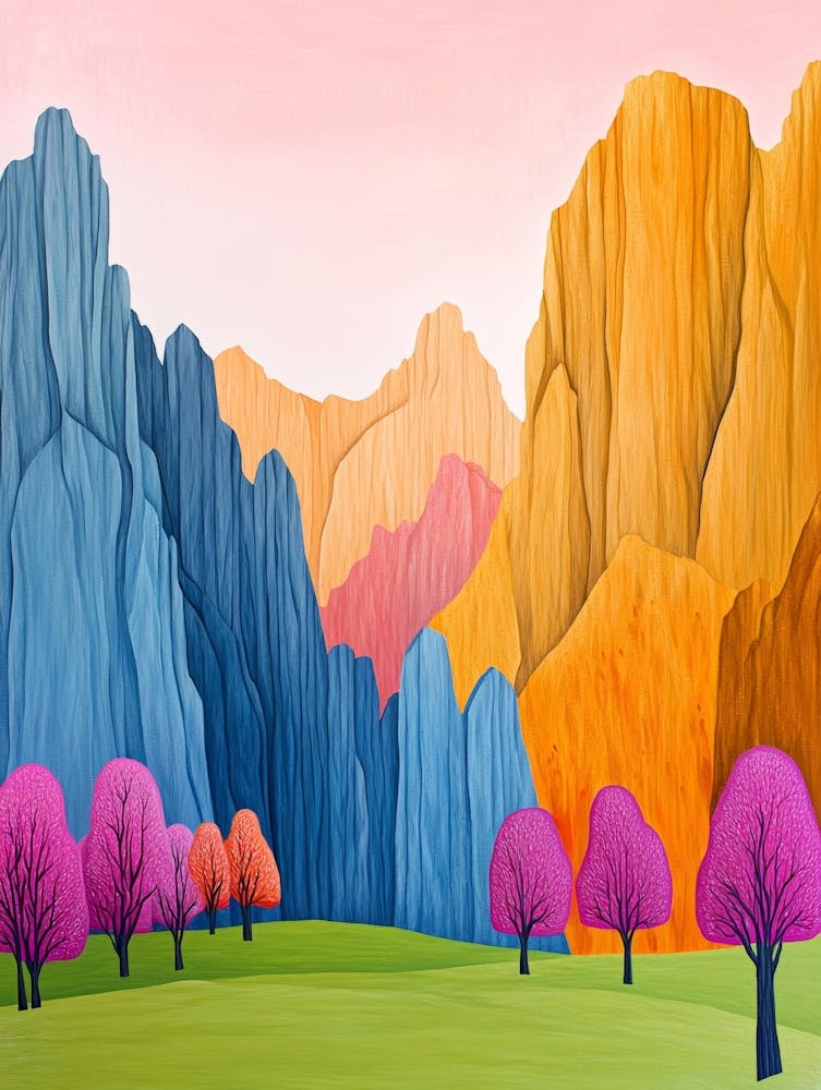 Paysage de Yosemite