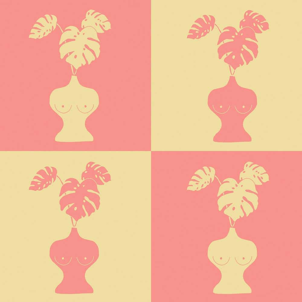 A Woman's World x4 Square