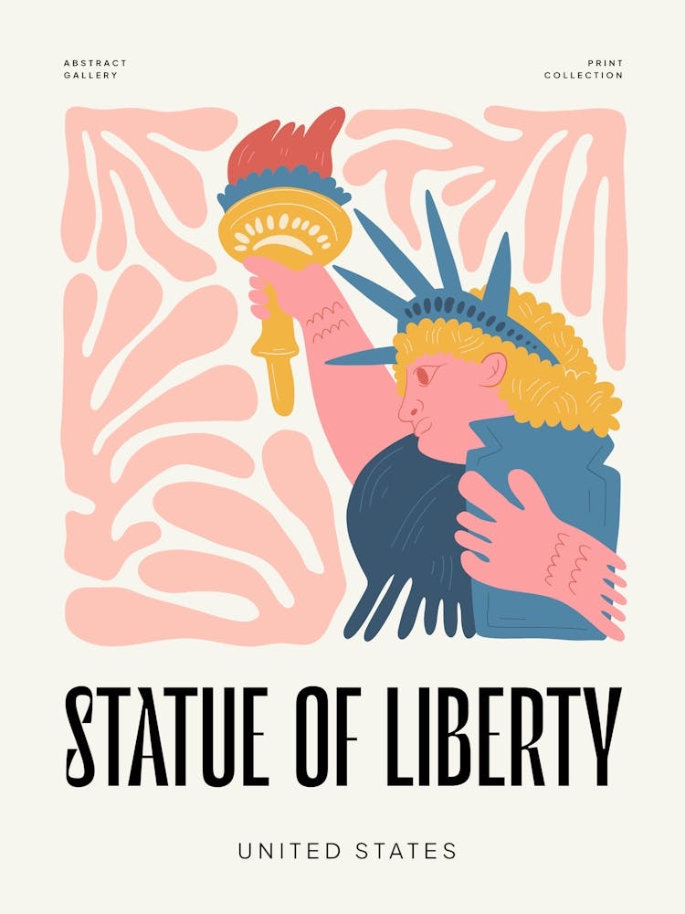 Travel Statue Of Libery New York Abstract Gallery