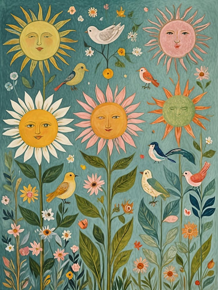 Suns And Birds