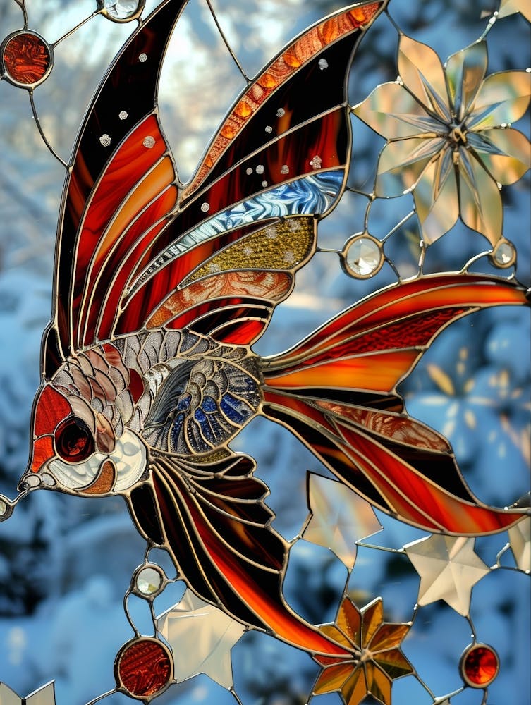 Stained Glass Fish
