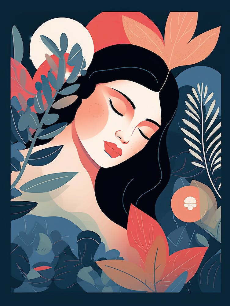 Minimalist Symphony: Celebrating Woman in Abstract Beauty