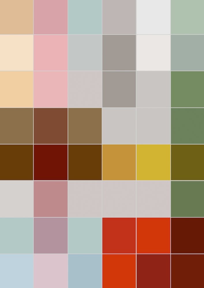 Colorful Checkered Tiles