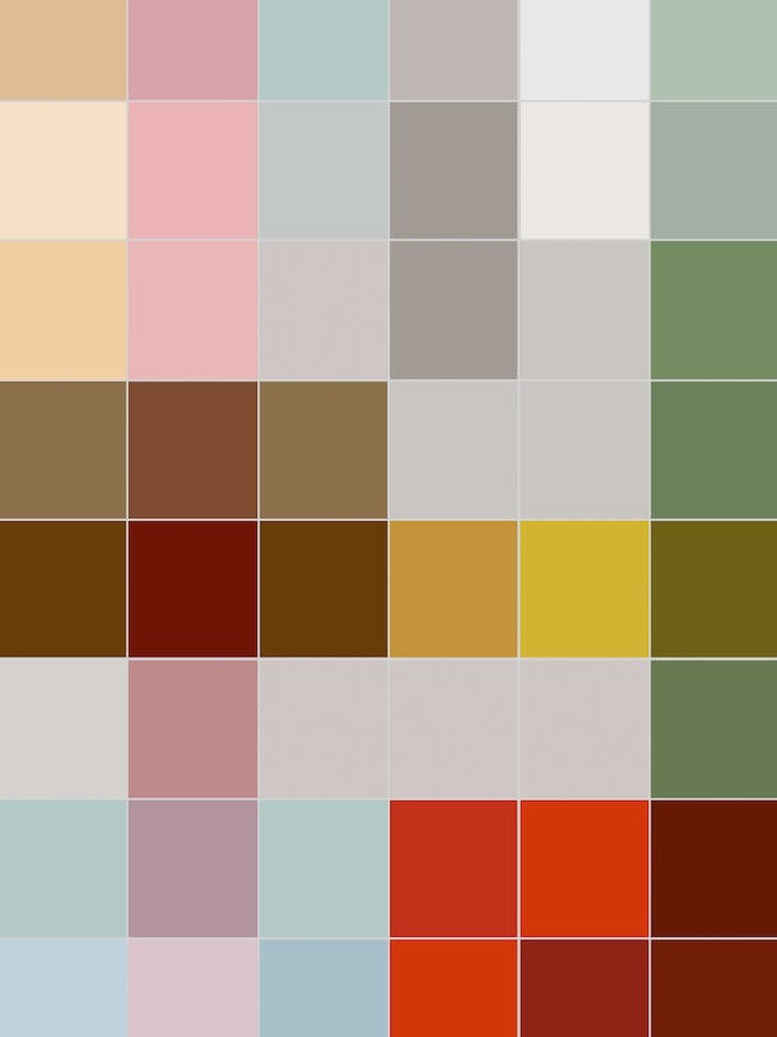 Colorful Checkered Tiles