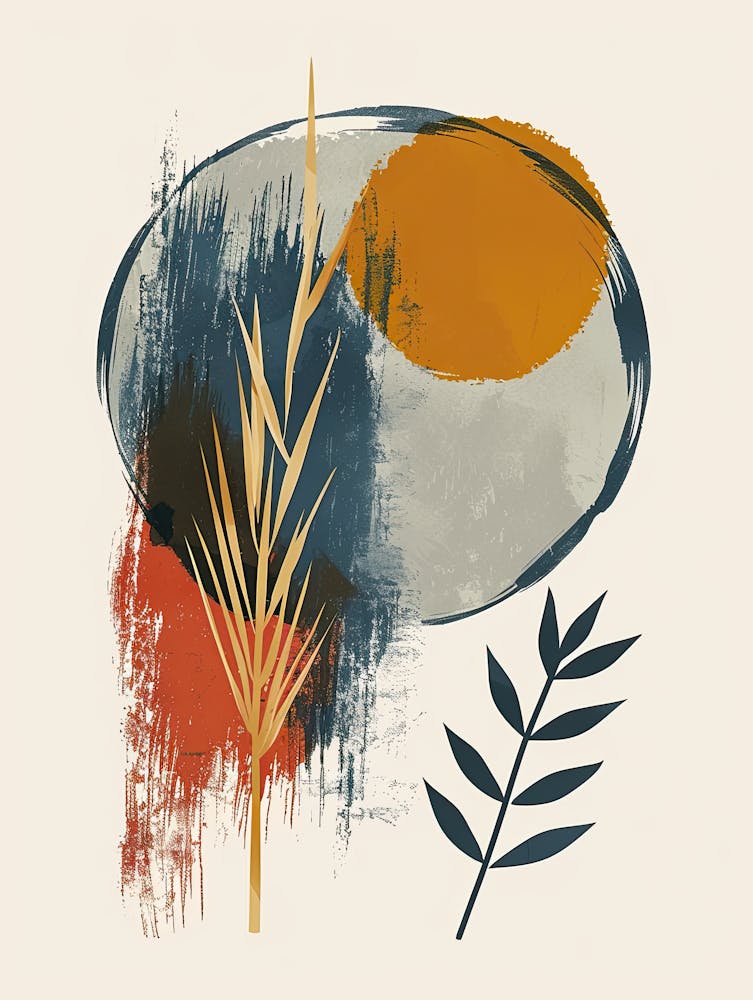 Orbiting Reflections Mid Century Style