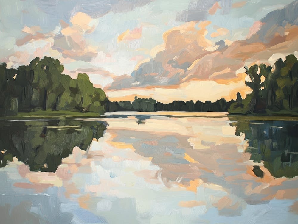 Sunset On The Lake 15