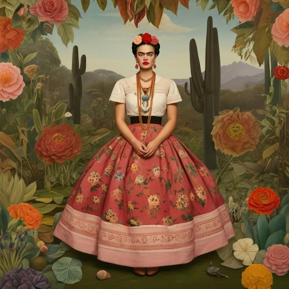 Default Default Vintage Frida Kahlo Gardens For Defferent Seas 0