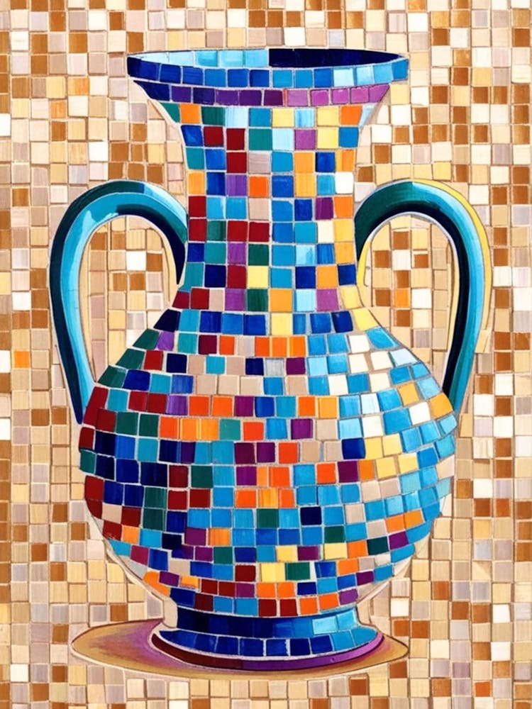 Mosaikvase 1