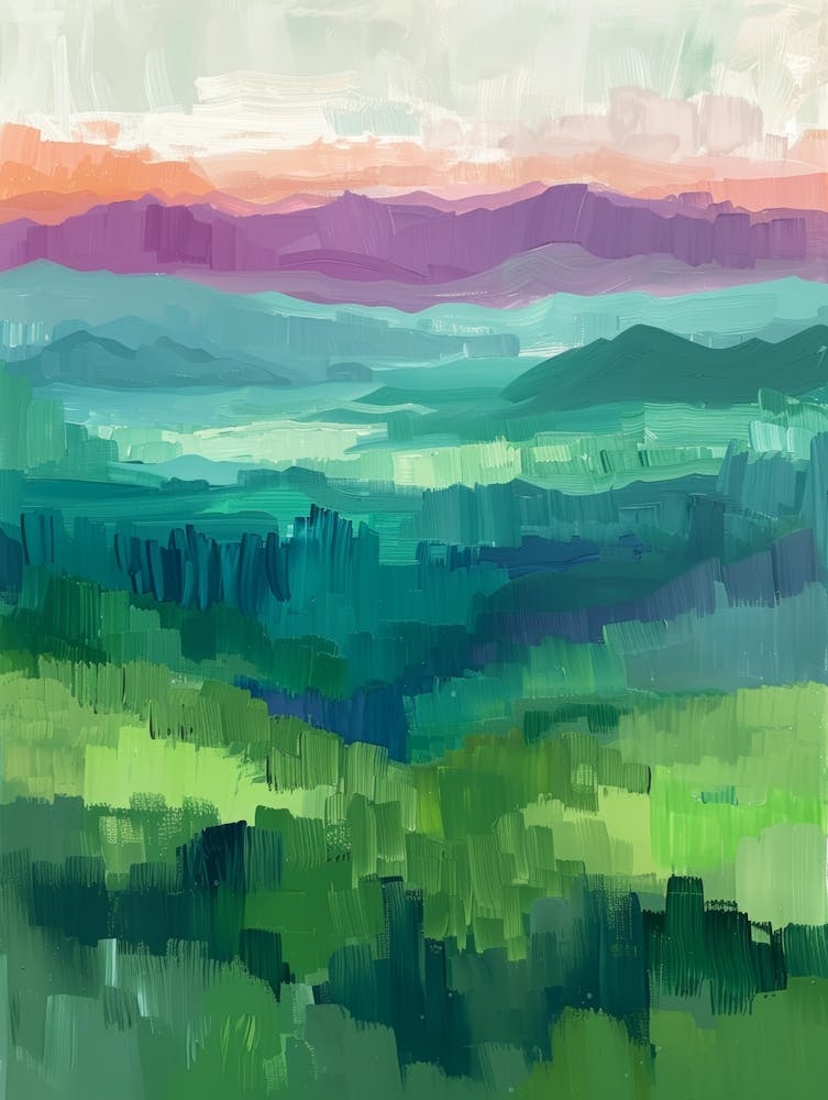 Abstract Landscape Painting 34