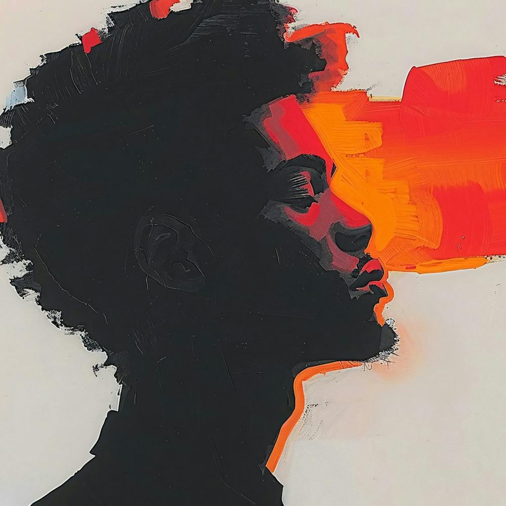 Editorial Art White Background Psalms 3