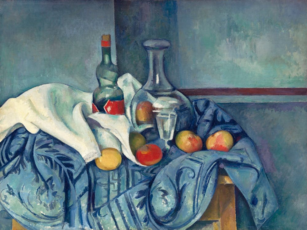 The Peppermint Bottle, Paul Cézanne