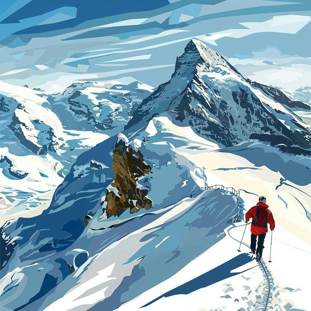 Switzerland Mountaineer