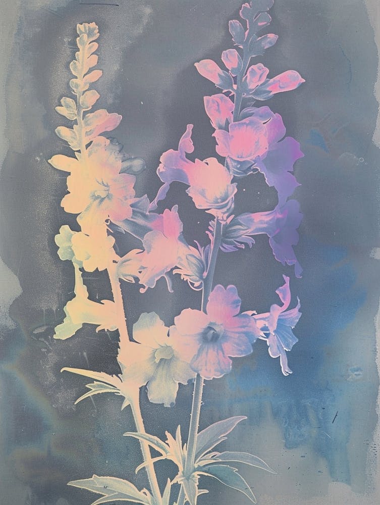 Iridescent Flower Larkspur 2