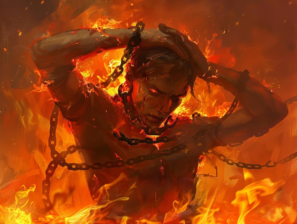 Demon In Flames