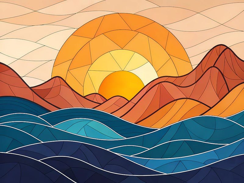 Sunset In The Mountains 27