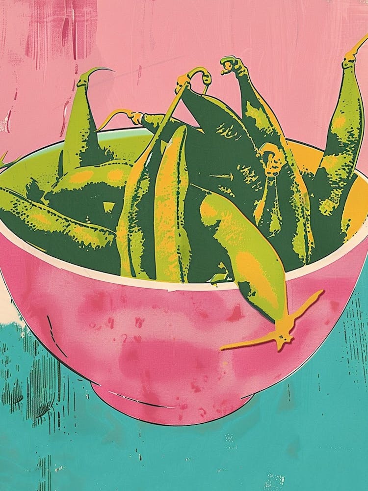 Edamame Duotone Silkscreen 1