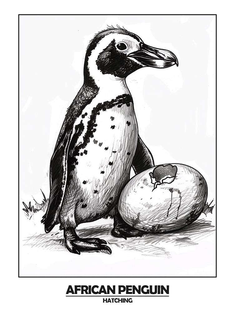 Penguin Hatching Poster 3