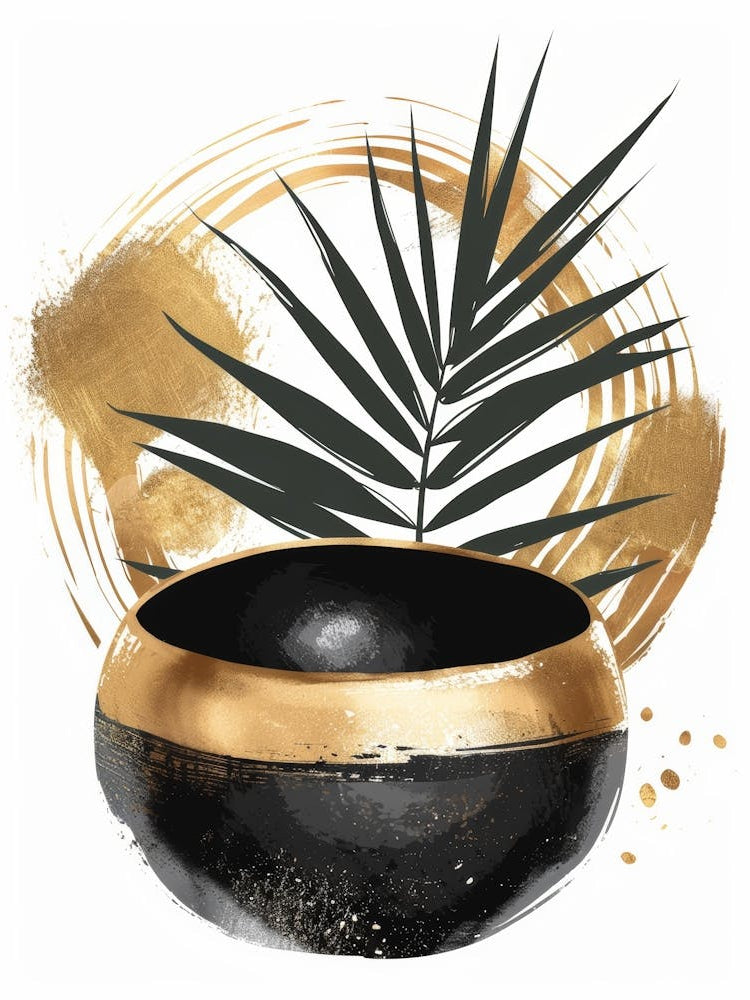 Gold And Black Bowl 2