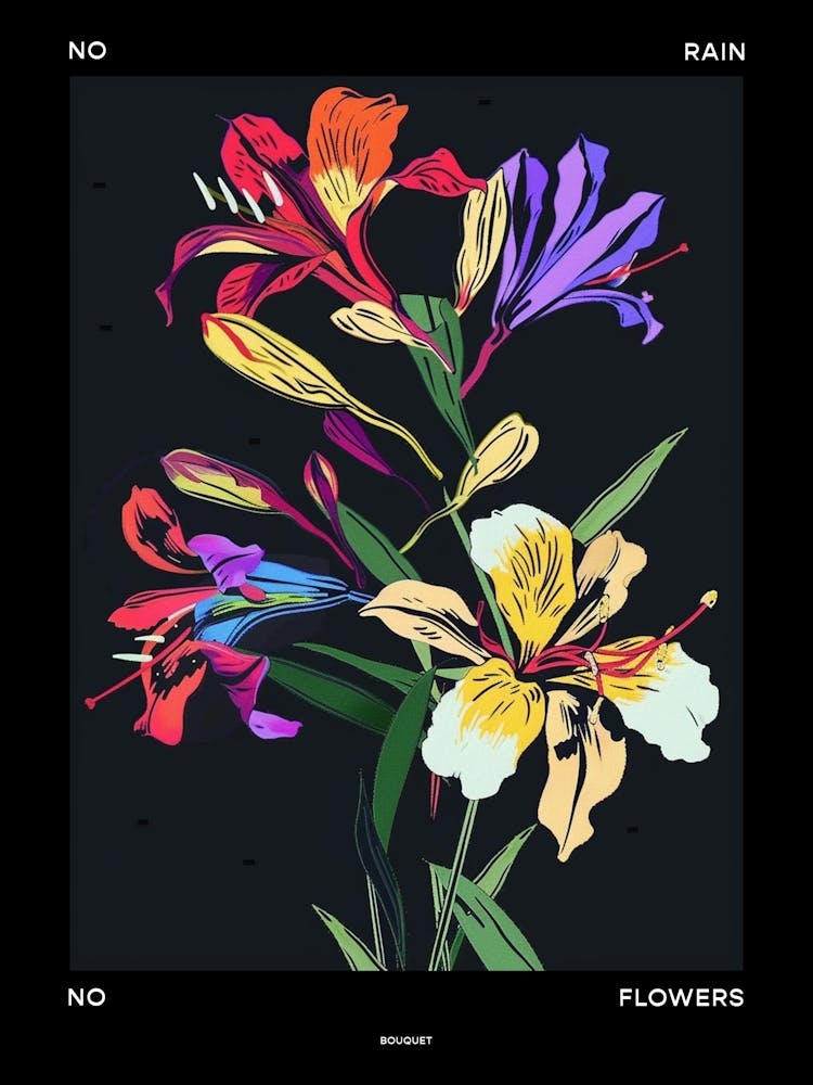 No Rain No Flowers Poster Bouquet 8