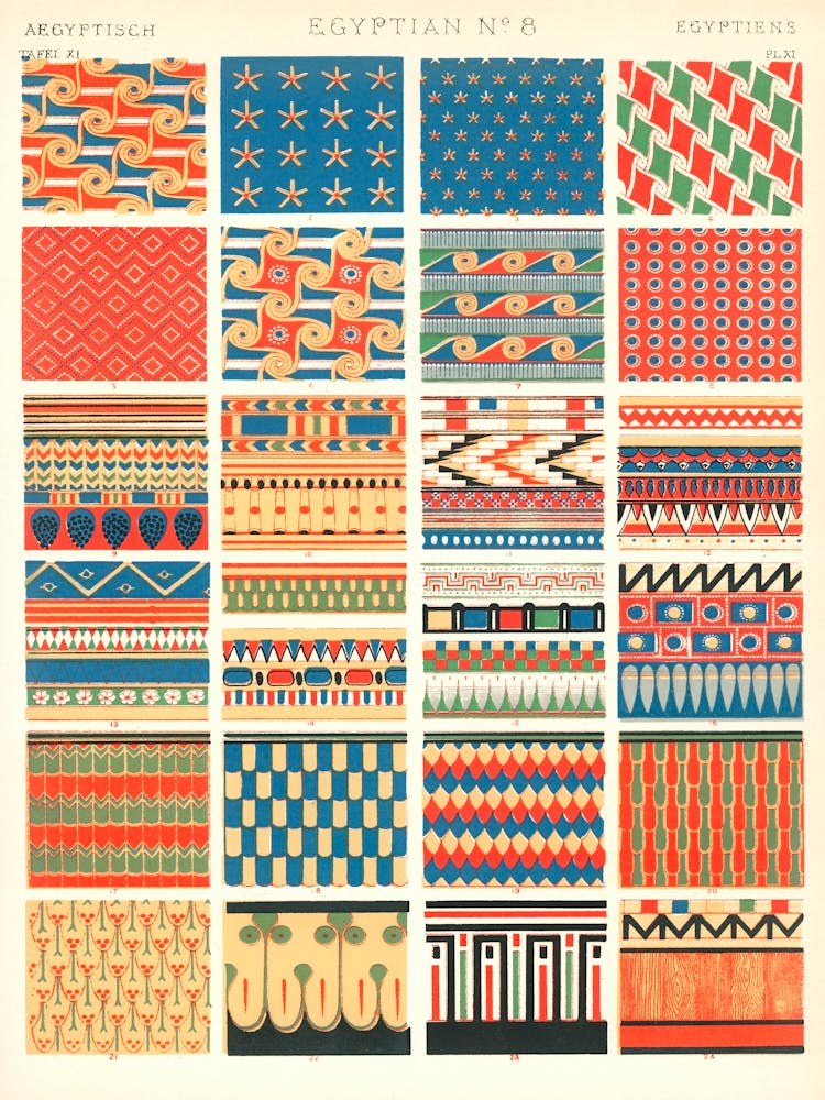 Vintage Pattern, Owen  Jones 