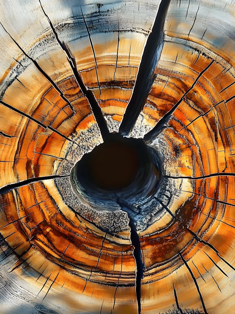 Wood Tree Rings 12