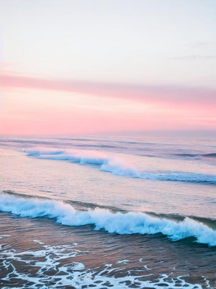Coronado Beach, San Diego, California Pink Photography 2