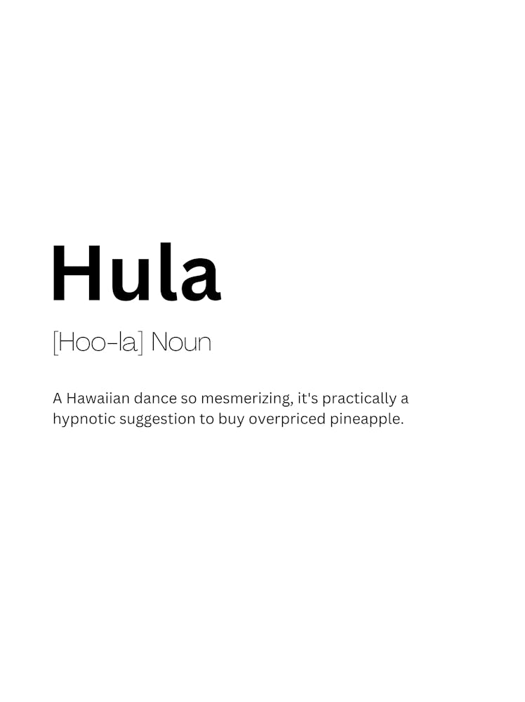 Hula Definition Meaning 1