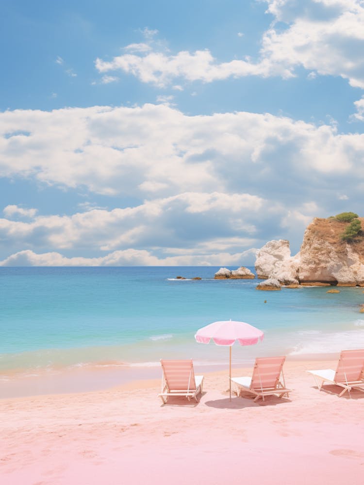 Kaputas Beach Turkey Turquoise And Pink Tones 2