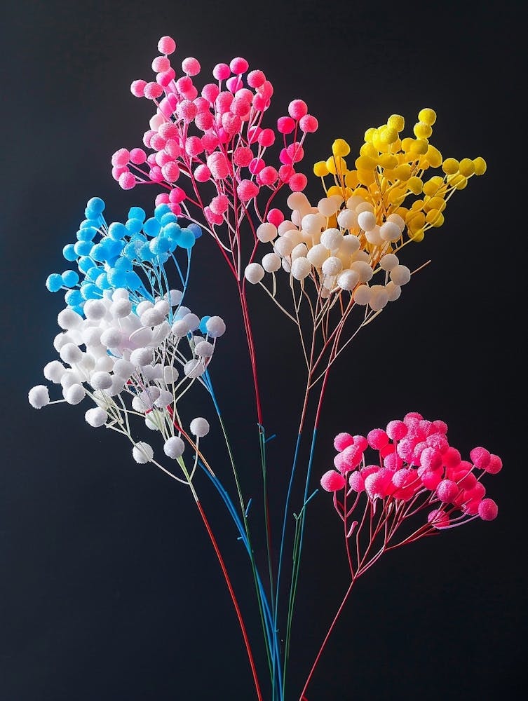 Bright Inflatable Flowers Gypsophila 2