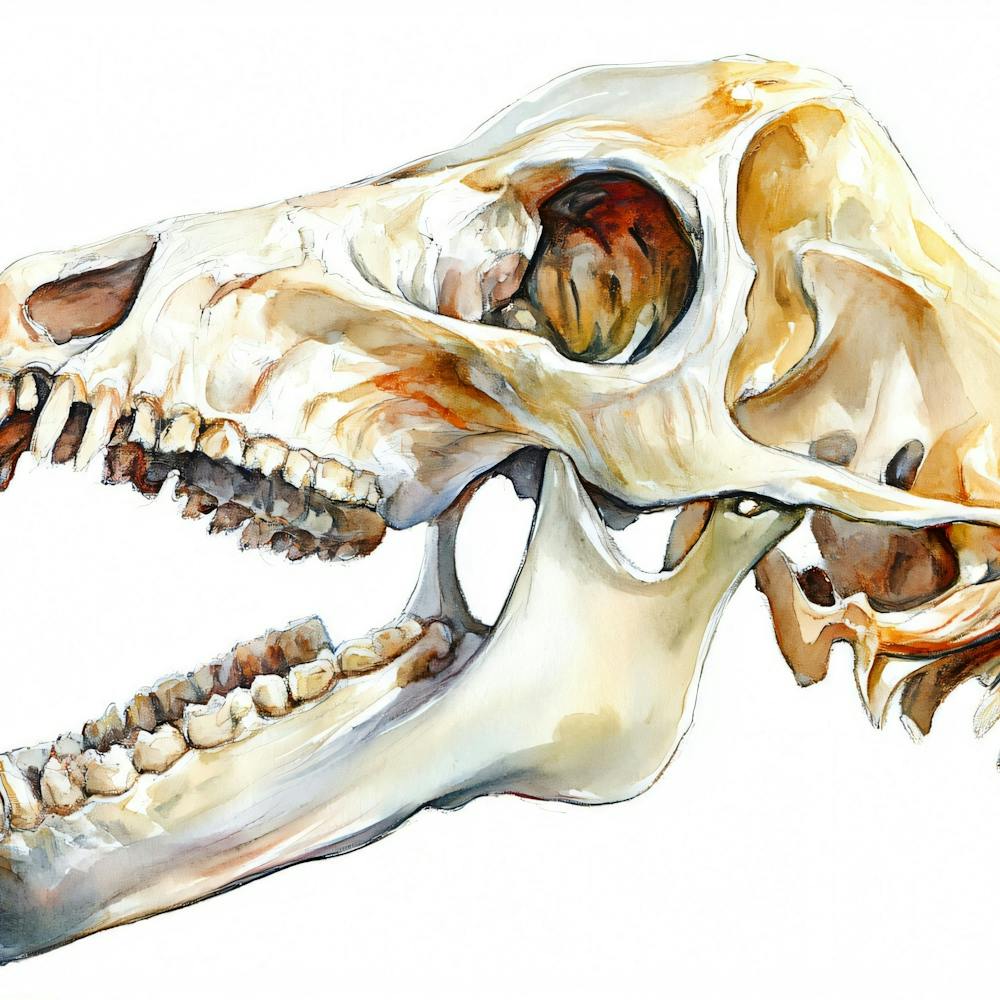 Wolf Skull